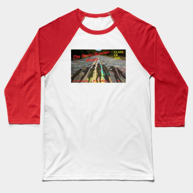 The Seven Summer Muses Baseball T-Shirt by Beanietown Media Designs